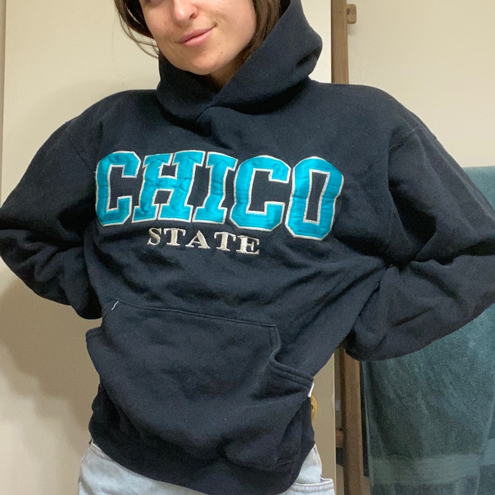 vintage chico state sweater